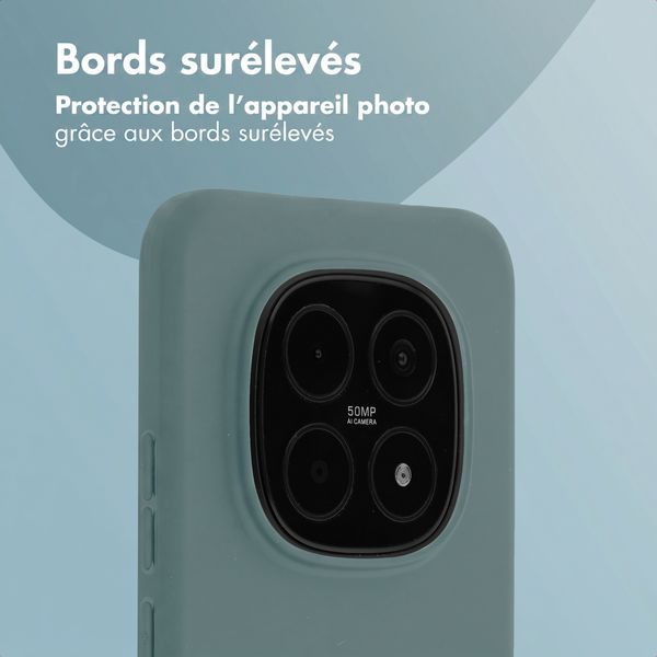 imoshion Coque Couleur Xiaomi Redmi Note 15 Pro Plus (5G) - Pine Green