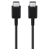 Samsung 3x Original câble USB-C vers USB-C emballage d'usine - 1 mètre - 25 Watt - Noir