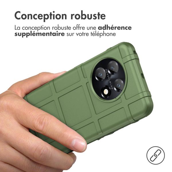 imoshion Coque Rugged Shield OnePlus 11 - Vert foncé