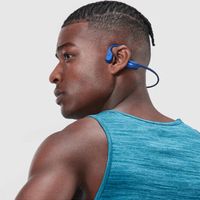 Shokz OpenRun Mini - Modèle petite - Écouteurs sans fil Open-Ear - Conduction osseuse - Blue