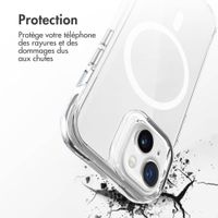 imoshion Coque Rugged Air MagSafe Apple iPhone 15 Plus - Transparent