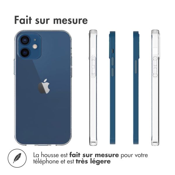 Accezz Coque Clear iPhone 12 Mini - Transparent