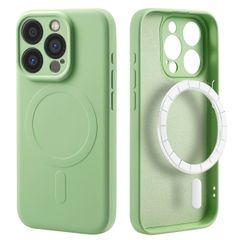 imoshion Coque Couleur avec MagSafe iPhone 15 Pro - Vert