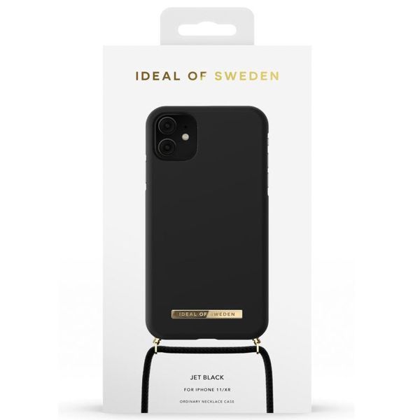 iDeal of Sweden Coque Ordinary Necklace iPhone 11 - Jet Black