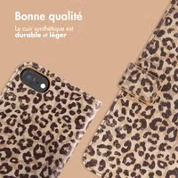 imoshion Étui de télephone portefeuille Design Apple iPhone 16e - Leopard Mood