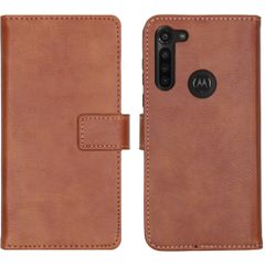 imoshion Étui de télephone portefeuille Motorola Moto G8 Power - Marron