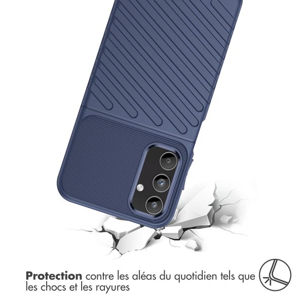 imoshion Coque arrière Thunder Samsung Galaxy A15 (5G/4G) - Bleu foncé