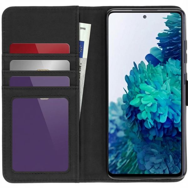 imoshion Étui de télephone portefeuille de luxe Samsung Galaxy S20 FE - Bleu foncé