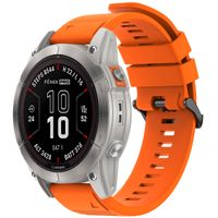 imoshion Bracelet QuickFit® en silicone  - Connexion Garmin 26 mm - Orange