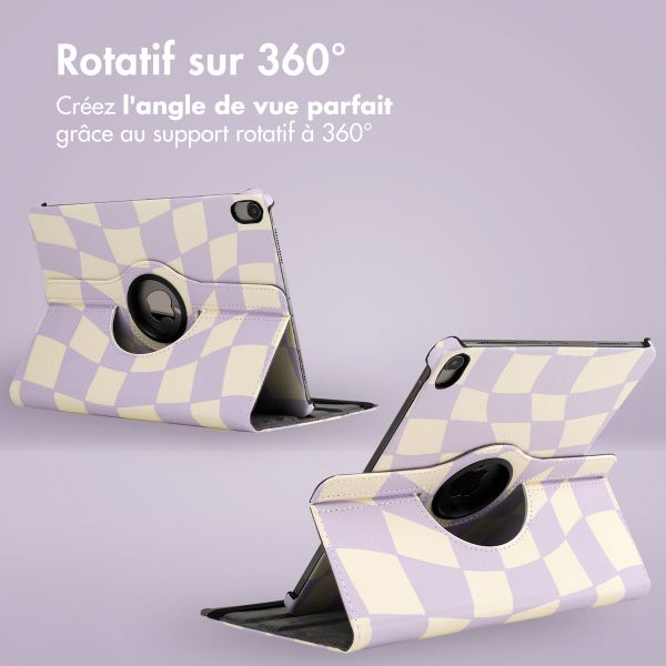 imoshion Coque tablette Design rotatif à 360° Apple iPad Air 5 (2022) / Air 4 (2020) - Dancing Cubes