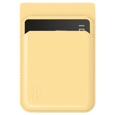 iDeal of Sweden MagSafe / Porte-cartes magnétique - Porte-cartes - Soft Lemon