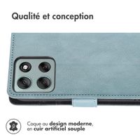 imoshion Étui de télephone portefeuille Motorola Moto G56 - Bleu clair