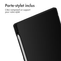 imoshion Coque tablette rigide Trifold Samsung Galaxy Tab A9 Plus - Noir