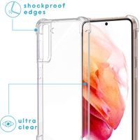 imoshion Coque avec dragonne Samsung Galaxy S21 - Rose Doré