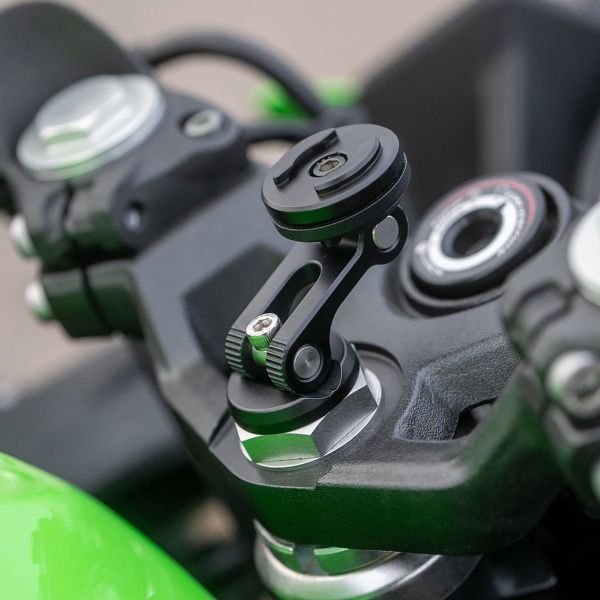 SP Connect Moto Stem Mount Pro - Support de téléphone pour moto - Support universel pour les coques SPC+ - Noir