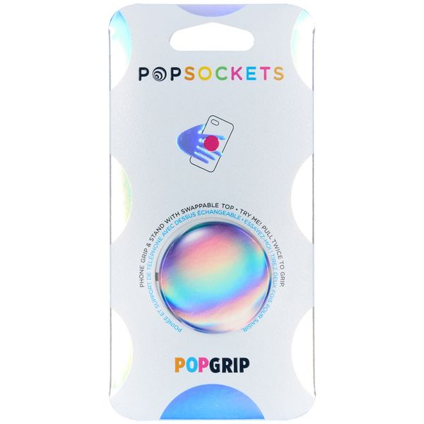 PopSockets PopGrip - Amovible - Rainbow Orb Gloss