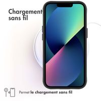 imoshion Coque Rugged Hybrid Apple iPhone 13 Mini - Noir / Transparent