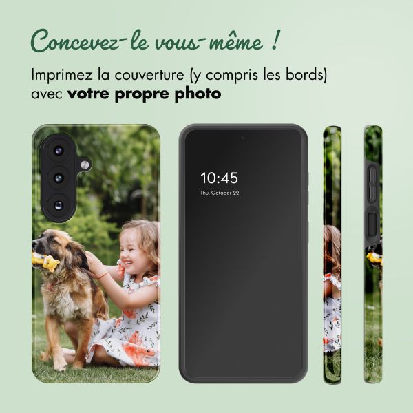 Concevez votre propre coque Tough avec MagSafe Samsung Galaxy S26 Plus - Blanc