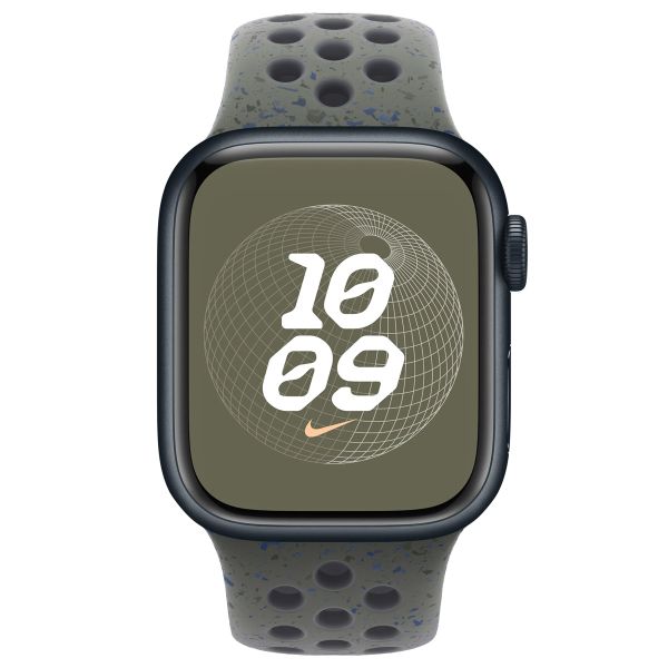 Apple Bracelet Nike Sport Apple Watch Series 1 t/m 9 / SE (38/40/41 mm) | Series 10 / 11 (42 mm) - Taille M/L - Cargo Khaki