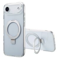 Accezz Coque Ring Stand avec MagSafe Apple iPhone Air - Transparent