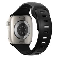 Nomad Bracelet Tempo en silicone Apple Watch Series 1 - 9 / SE (38/40/41 mm) | Series 10 / 11 (42 mm) - Black