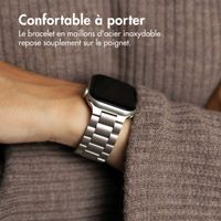 imoshion Bracelet en acier Apple Watch Series 1 á 9 / SE (38/40/41 mm) | Series 10 / 11 (42 mm) - Starlight