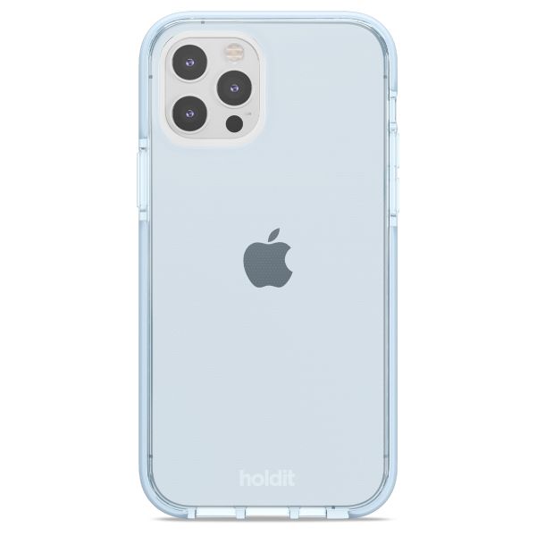 Holdit Coque Seethru iPhone 12 (Pro) - Mineral Blue