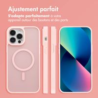 imoshion Coque Color Guard avec MagSafe iPhone 13 Pro Max - Rose clair