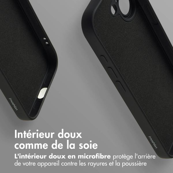 imoshion Coque Couleur avec MagSafe Apple iPhone 17 - Noir