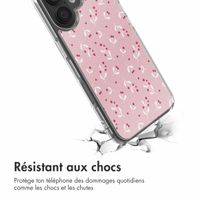 imoshion Coque Design Apple iPhone 16 - Berries Blush