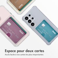 imoshion Coque silicone avec porte-cartes Samsung Galaxy S26 Ultra - Transparent
