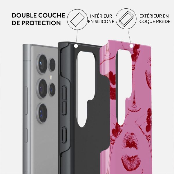 Burga Coque arrière Tough Samsung Galaxy S24 Ultra - Call me