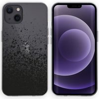 imoshion Coque Design iPhone 13 - Eclaboussures - Noir