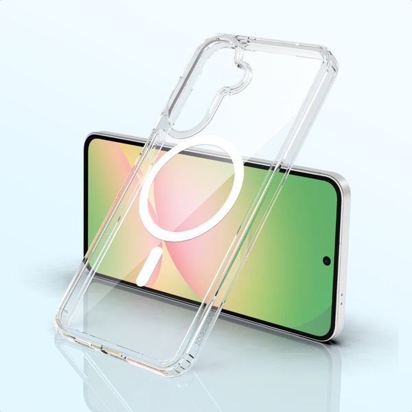 Accezz Coque arrière Xtreme Impact avec MagSafe Samsung Galaxy A57 (5G) - Transparent