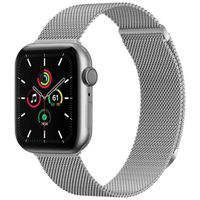 imoshion Bracelet magnétique milanais Apple Watch Series 1 - 9 / SE (38/40/41 mm) | Series 10 / 11 (42 mm) - Taille M - Argent