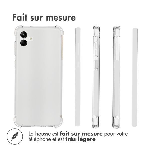 Accezz Coque Clear Samsung Galaxy A04 - Transparent