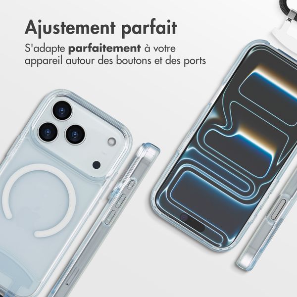 imoshion Coque MagSafe avec cordon amovible Apple iPhone 17 Pro - Transparent