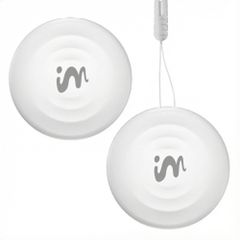 imoshion Wireless Tag - Tracker Bluetooth pour iOS - 2 pack - Blanc
