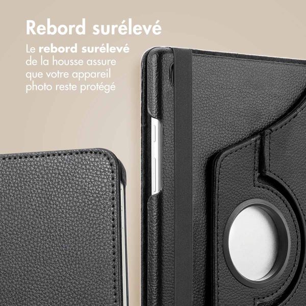 imoshion Coque tablette rotatif à 360° Samsung Galaxy Tab S6 Lite (2020/2022/2024)  - Noir
