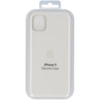Apple Coque en silicone Apple iPhone 11 - Blanc