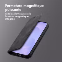 imoshion Étui de téléphone portefeuille Slim Samsung Galaxy S26 - Noir