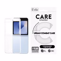 CARE by PanzerGlass Coque Urban Combat Samsung Galaxy Z Flip 6 / Flip 7 FE - Transparent