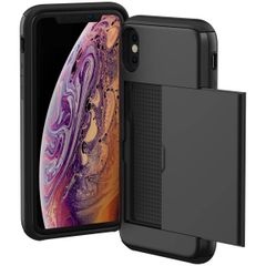 imoshion Coque arrière avec porte-cartes iPhone X / Xs - Noir