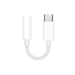Apple Adaptateur de connexion audio USB-C vers Jack 3,5 mm (AUX) - Blanc