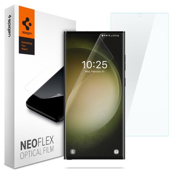 Spigen Protection d'écran Neo Flex Duo Pack Samsung Galaxy S23 Ultra