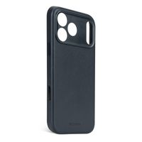 Decoded Coque en cuir MagSafe Apple iPhone 17 Pro - Navy Shadow