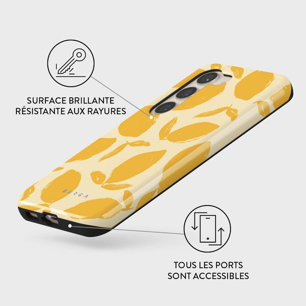 Burga Coque arrière Tough Samsung Galaxy S23 - Lemon Tart