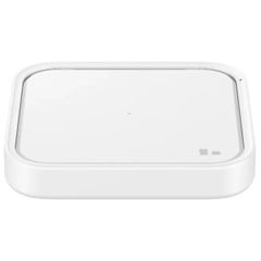 Samsung ﻿Wireless Charger Pad - Chargeur sans fil - Avec adaptateur et câble de charge - 15 Watt - Blanc