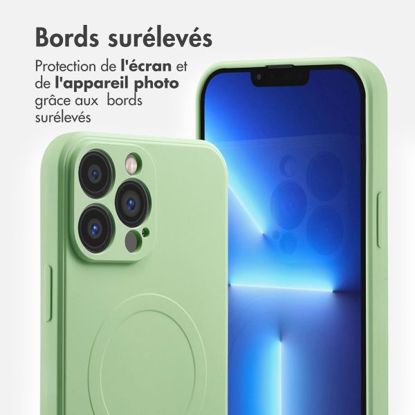imoshion Coque Couleur avec MagSafe Apple iPhone 13 Pro Max - Vert