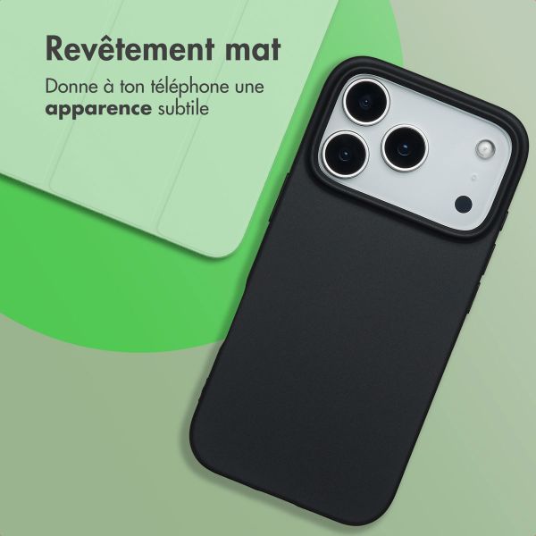imoshion Coque Couleur Apple iPhone 17 Pro - Noir